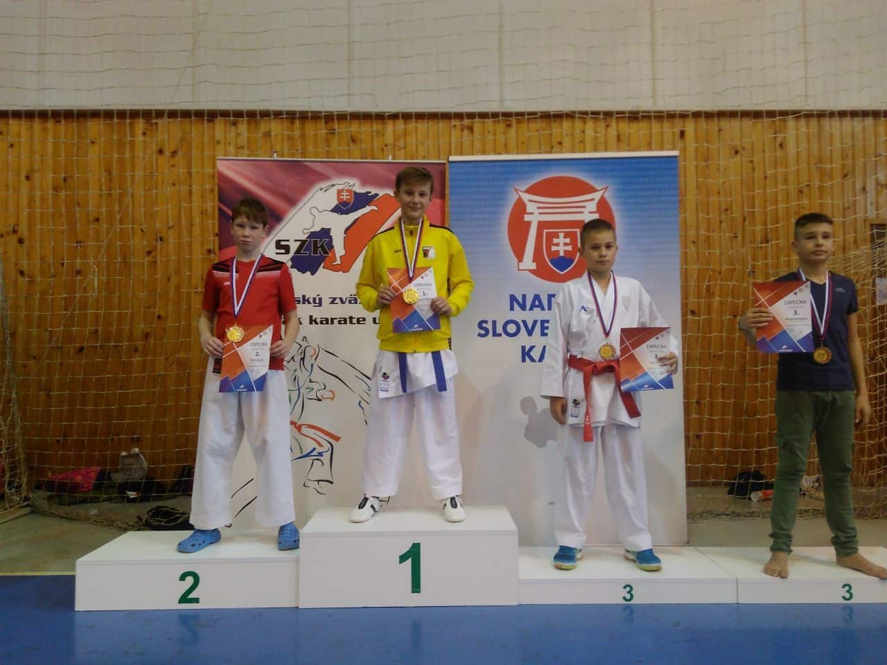 Slovenská špička v karate na šurianskej palubovke