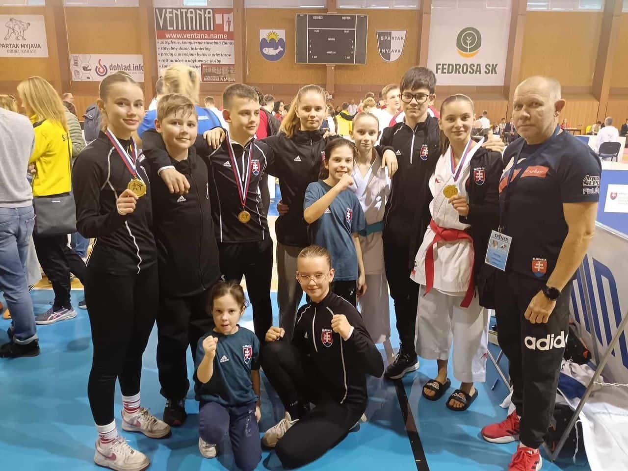 Úspešní šurianski karatisti na 2. kole Slovenského pohára